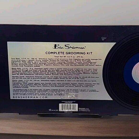 Ben Sherman 4pc.Complete Grooming Kit Moroccan Mint Scented - NEW IN BOX. - Picture 2 of 3